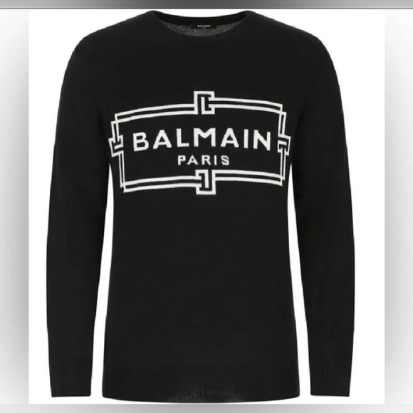 balmain mens sweater large - Picture 1 of 4